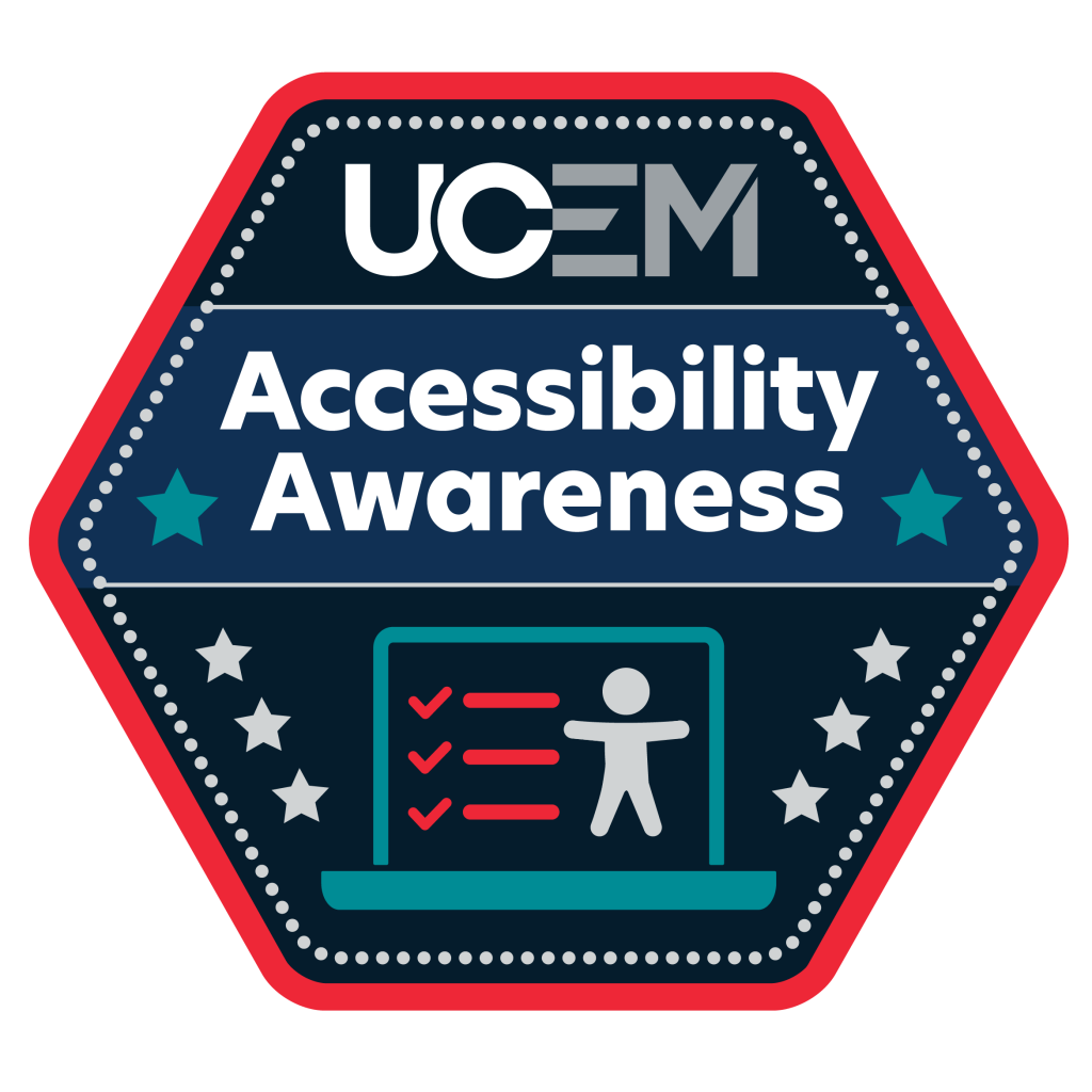 Accessibility Awareness Badge